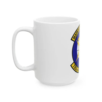 725 Air Mobility Squadron AMC (U.S. Air Force) White Coffee Mug - Go Mug Yourself
