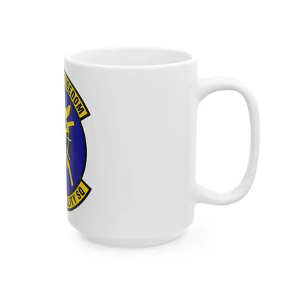 725 Air Mobility Squadron AMC (U.S. Air Force) White Coffee Mug - Go Mug Yourself