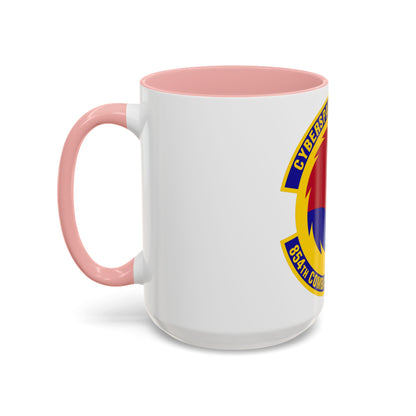 854 Combat Operations Squadron AFRC (U.S. Air Force) Accent Coffee Mug