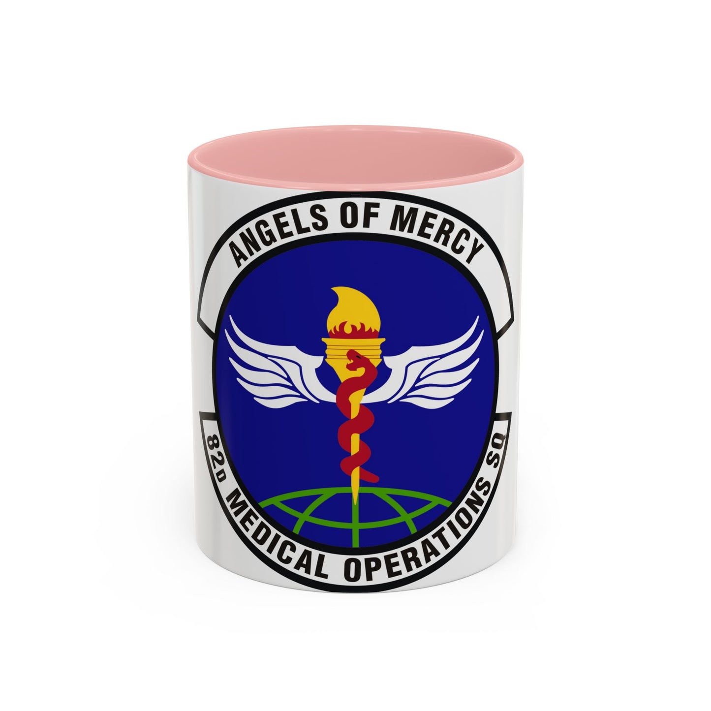 82d Medical Operations Squadron (U.S. Air Force) Accent Coffee Mug