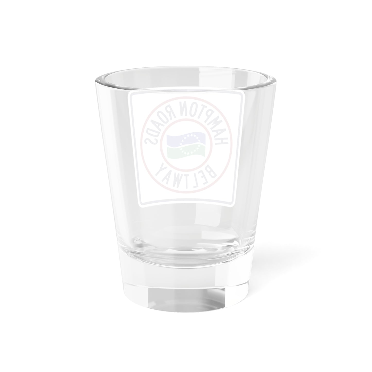 Hampton Roads Beltway (Virginia) (Road Sign) Shot Glass 1.5oz