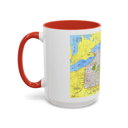 USA - Northeast 1 (1978) (Map) Accent Coffee Mug