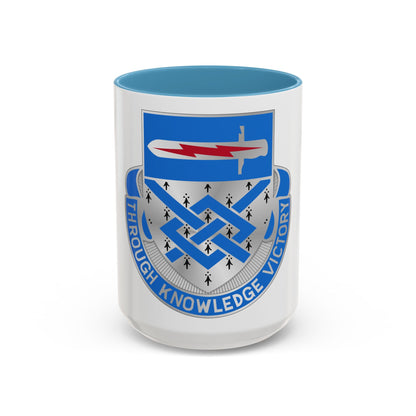 107 Military Intelligence Battalion (U.S. Army) Accent Coffee Mug