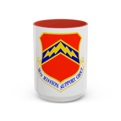 56th Mission Support Group (U.S. Air Force) Accent Coffee Mug