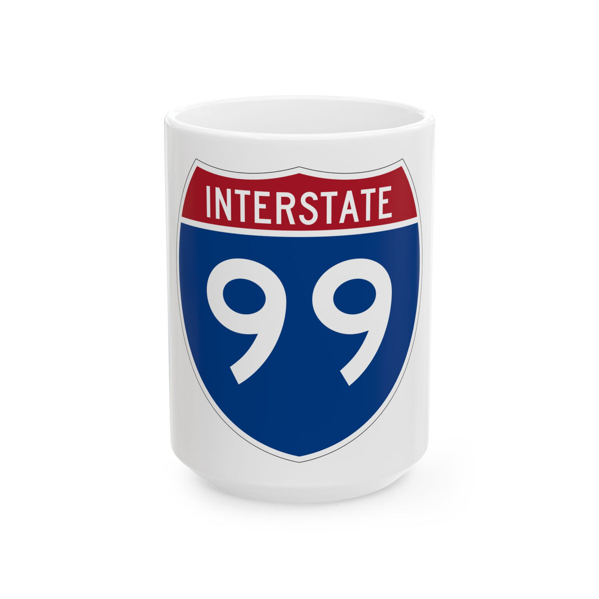 Interstate 99 (U.S. Highways) White Coffee Mug