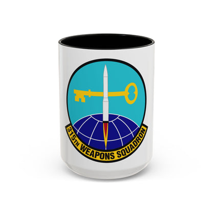 315 Weapons Squadron ACC (U.S. Air Force) Accent Coffee Mug