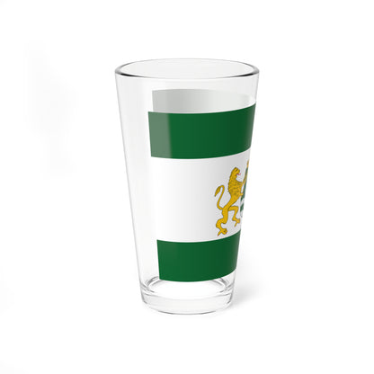 Flag of the 9th District of Budapest 1999-2015 (Hungary) Pint Glass 16oz