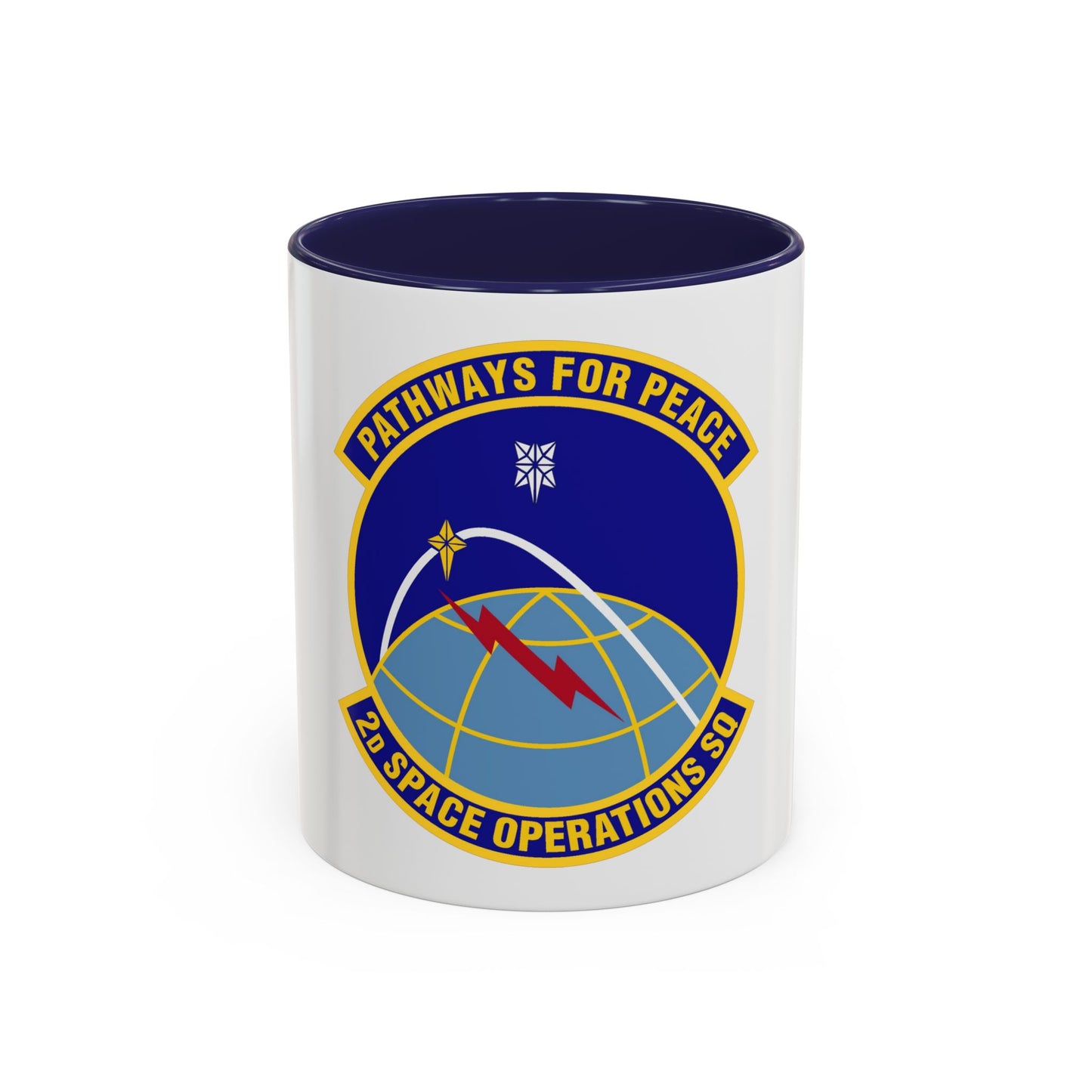 2d Space Operations Squadron (U.S. Air Force) Accent Coffee Mug