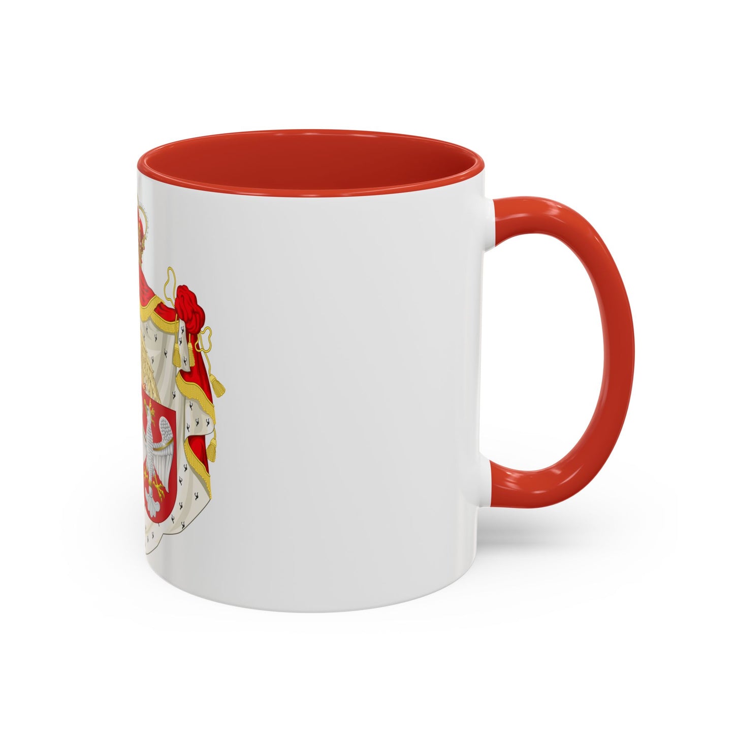 Coat of arms of Jadwiga of Poland - Accent Coffee Mug