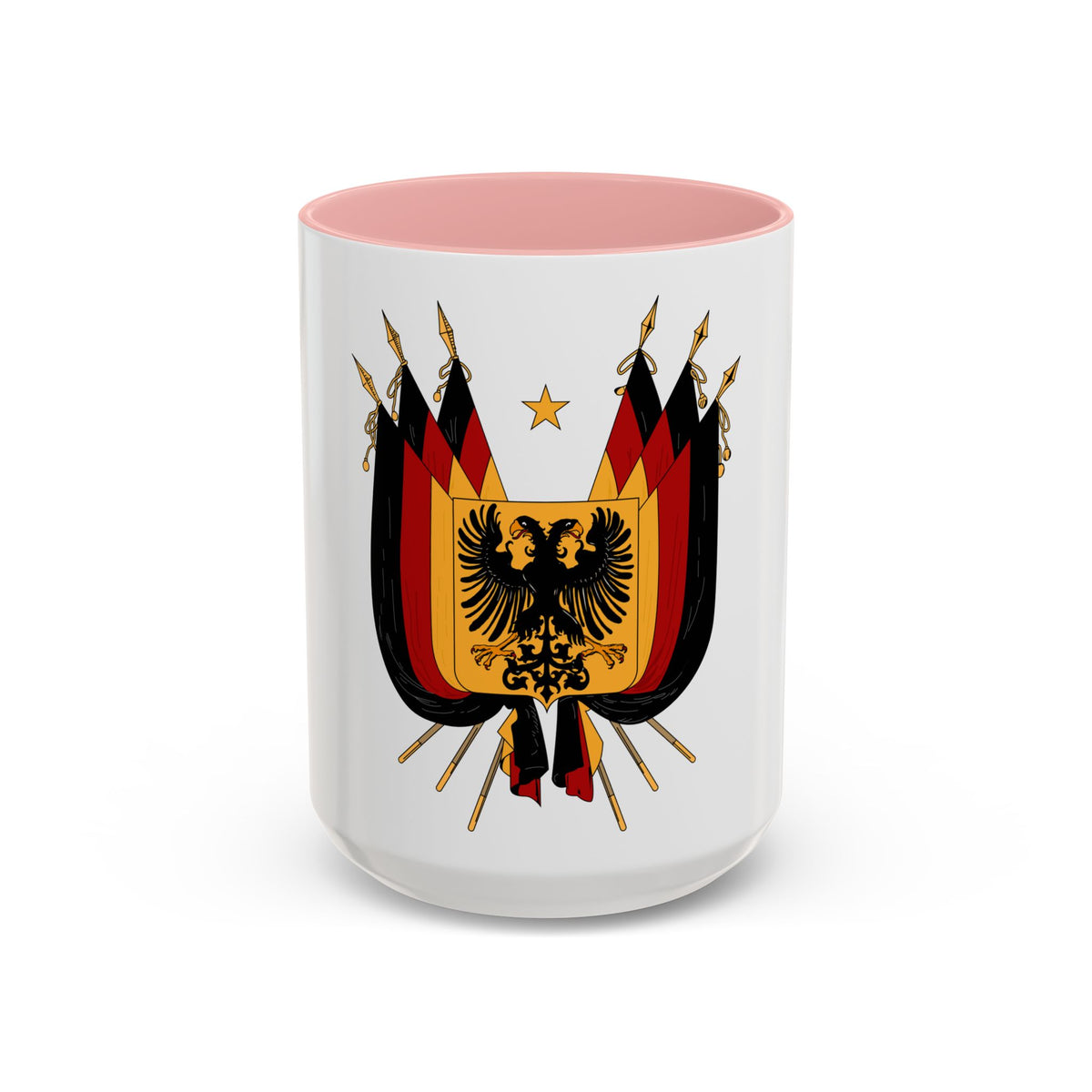 Imperial Coat of arms of Germany (1848) - Accent Coffee Mug