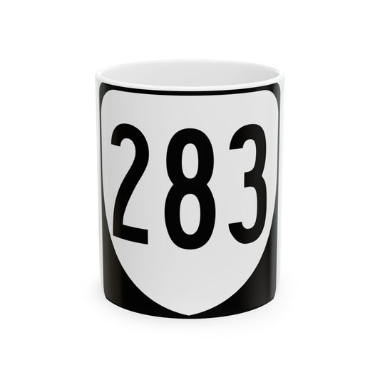 Virginia 283 1980 (Virginia) (Road Sign) White Coffee Mug