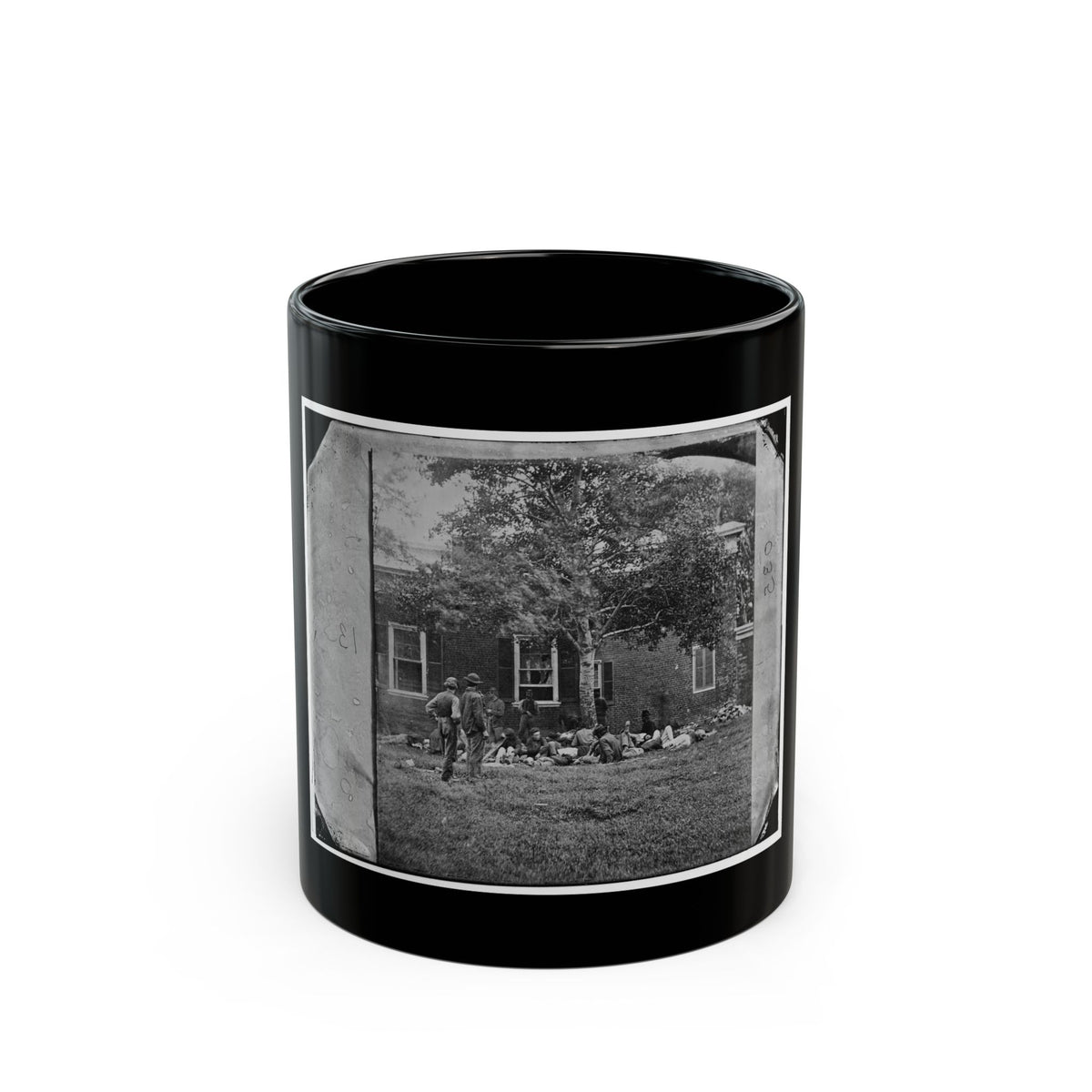 Fredericksburg, Va. Wounded From The Battle Of The Wilderness (U.S. Civil War) Black Coffee Mug