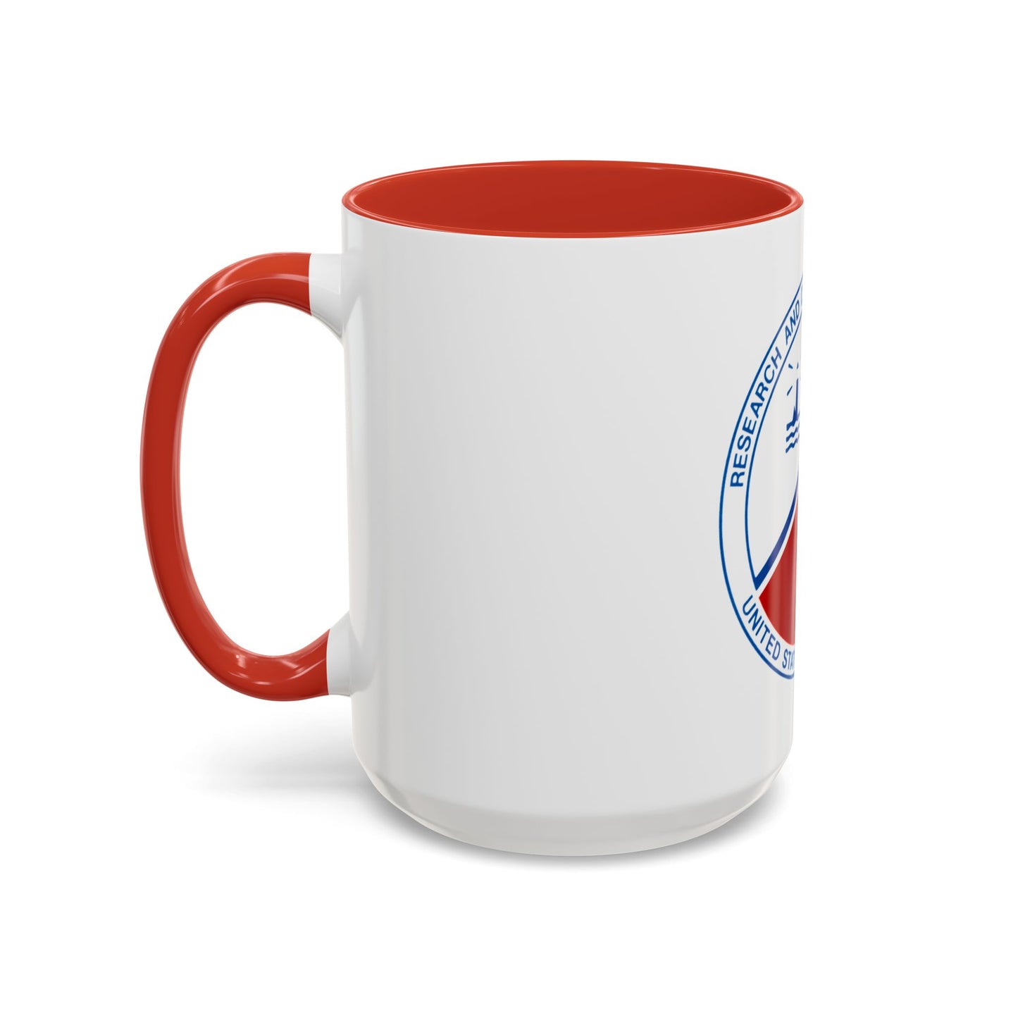 USCG Research And Development Center (U.S. Coast Guard) Accent Coffee Mug