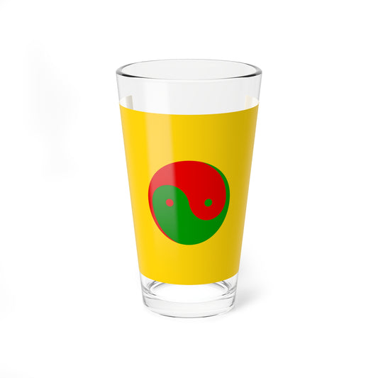 Flag of the Xinminhui 1938-1940 (China) Pint Glass 16oz