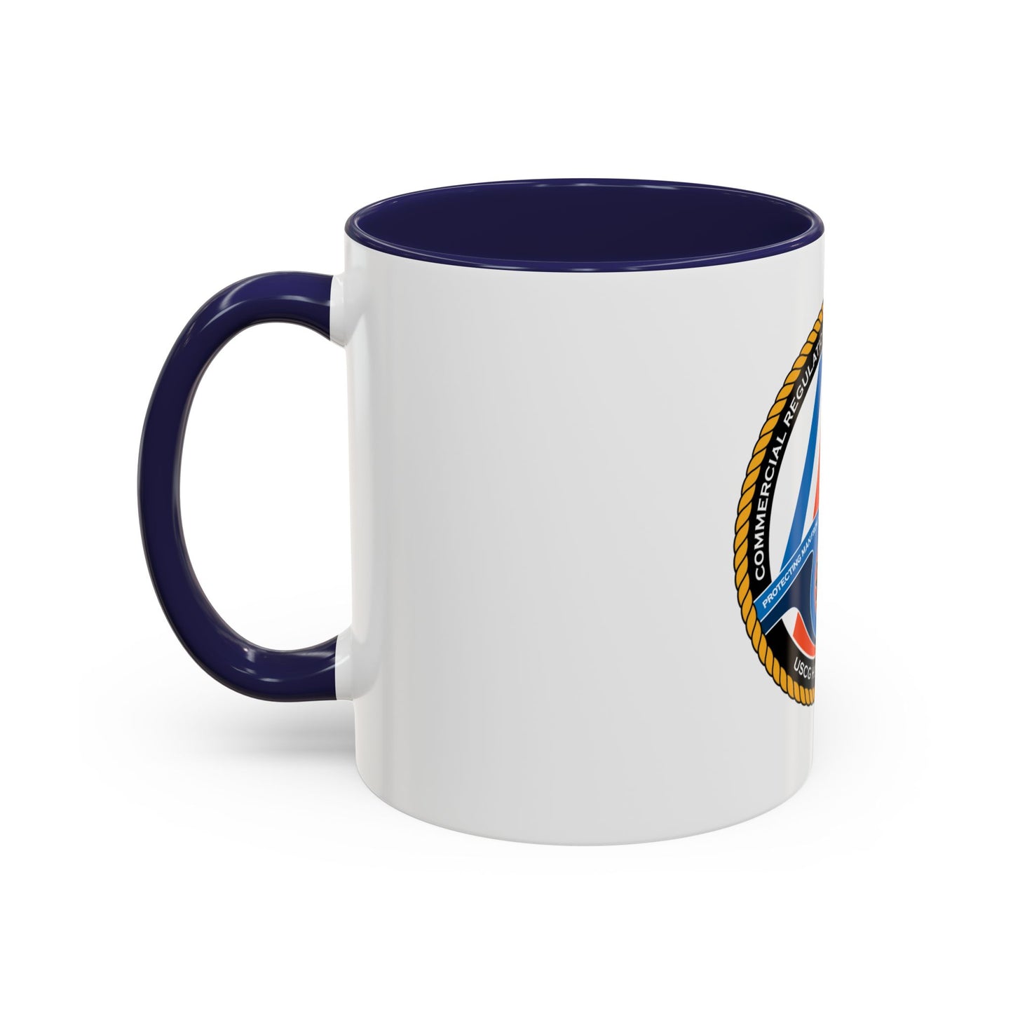 USCG HQ CG ENG 1 Comm Reg Stnd Dlr (U.S. Coast Guard) Accent Coffee Mug
