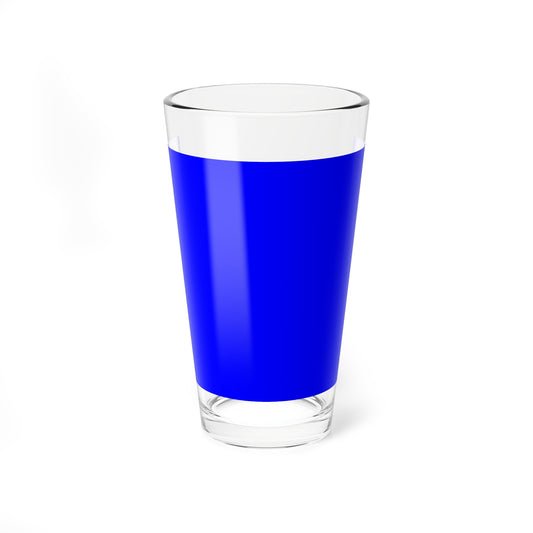 Weather flag blue (Germany) Pint Glass 16oz