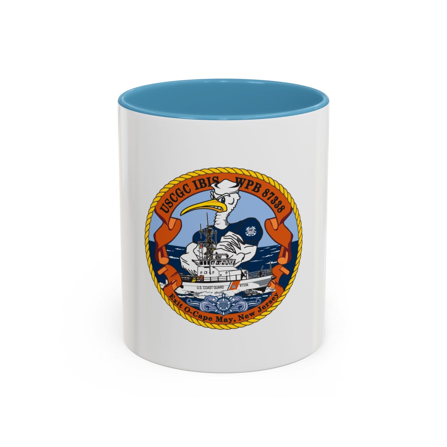 USCGC IBIS (U.S. Coast Guard) Accent Coffee Mug