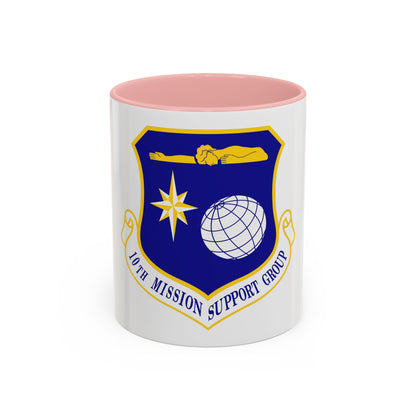 10th Mission Support Group (U.S. Air Force) Accent Coffee Mug