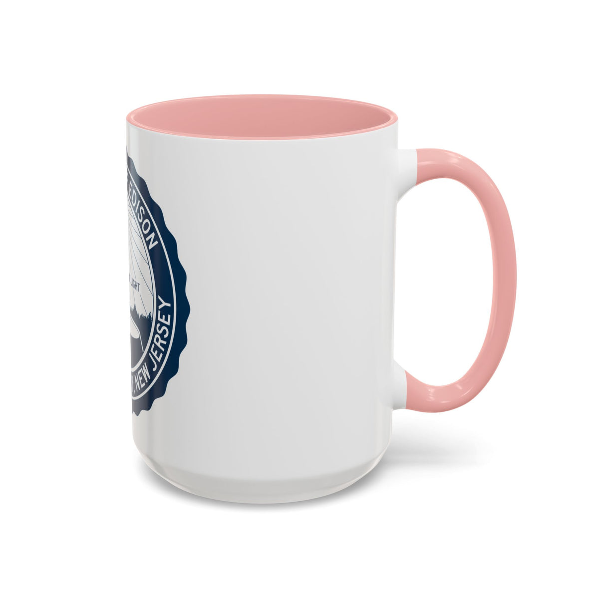 Seal of Edison NJ - Accent Coffee Mug