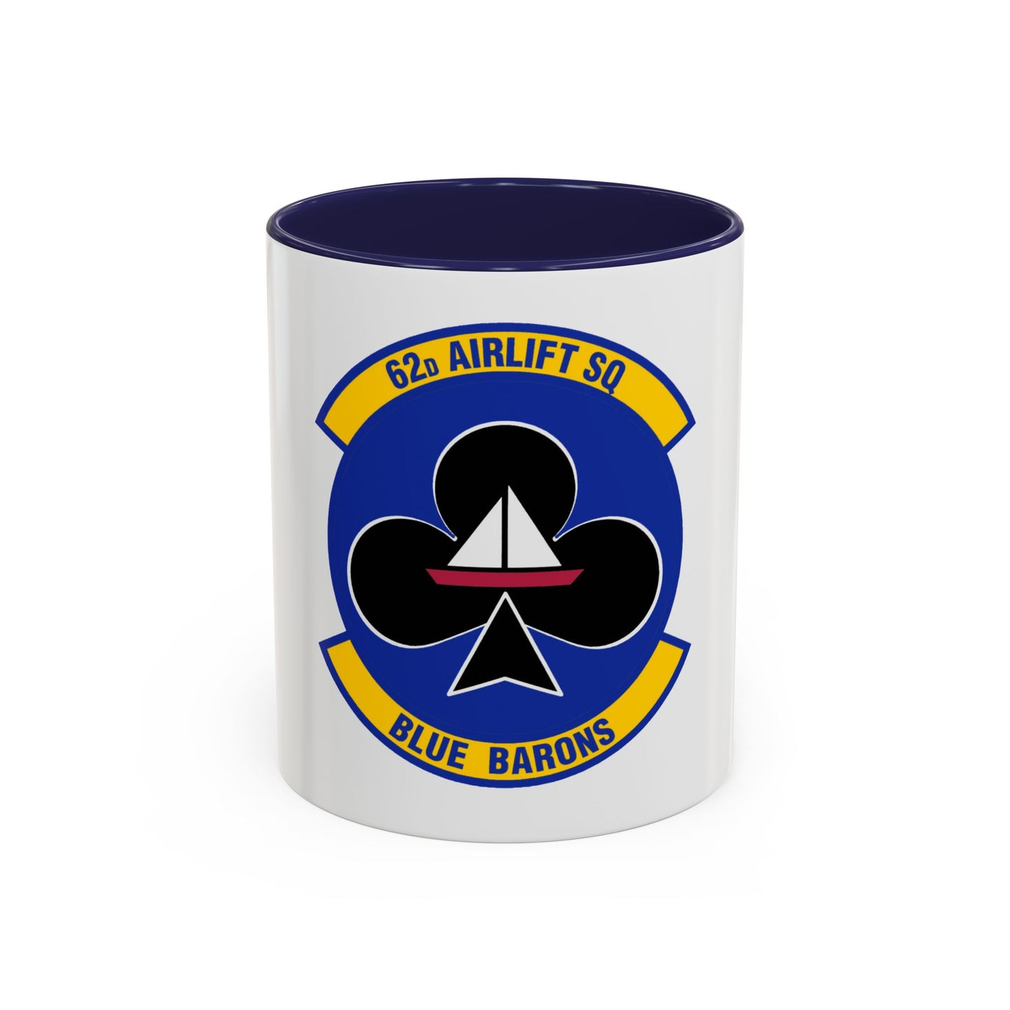 62 Airlift Squadron (U.S. Air Force) Accent Coffee Mug