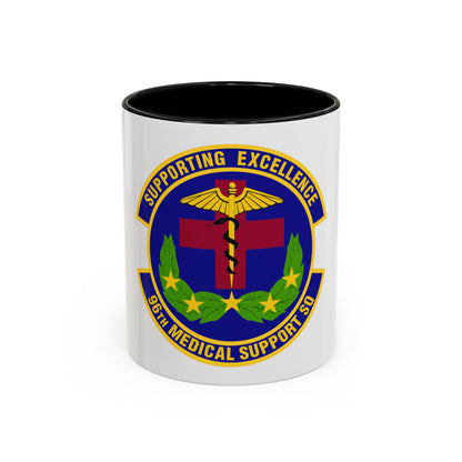 96th Medical Support Squadron (U.S. Air Force) Accent Coffee Mug
