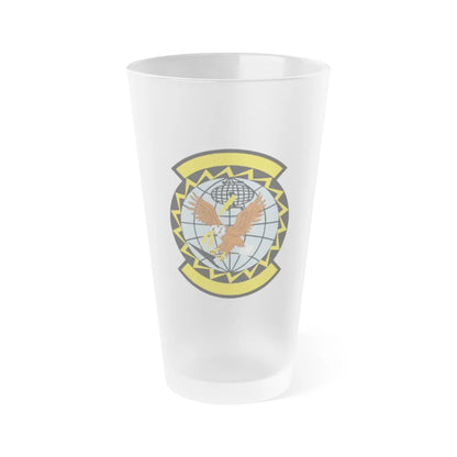 726 Air Control Squadron ACC (U.S. Air Force) Frosted Pint Glass 16oz-Go Mug Yourself