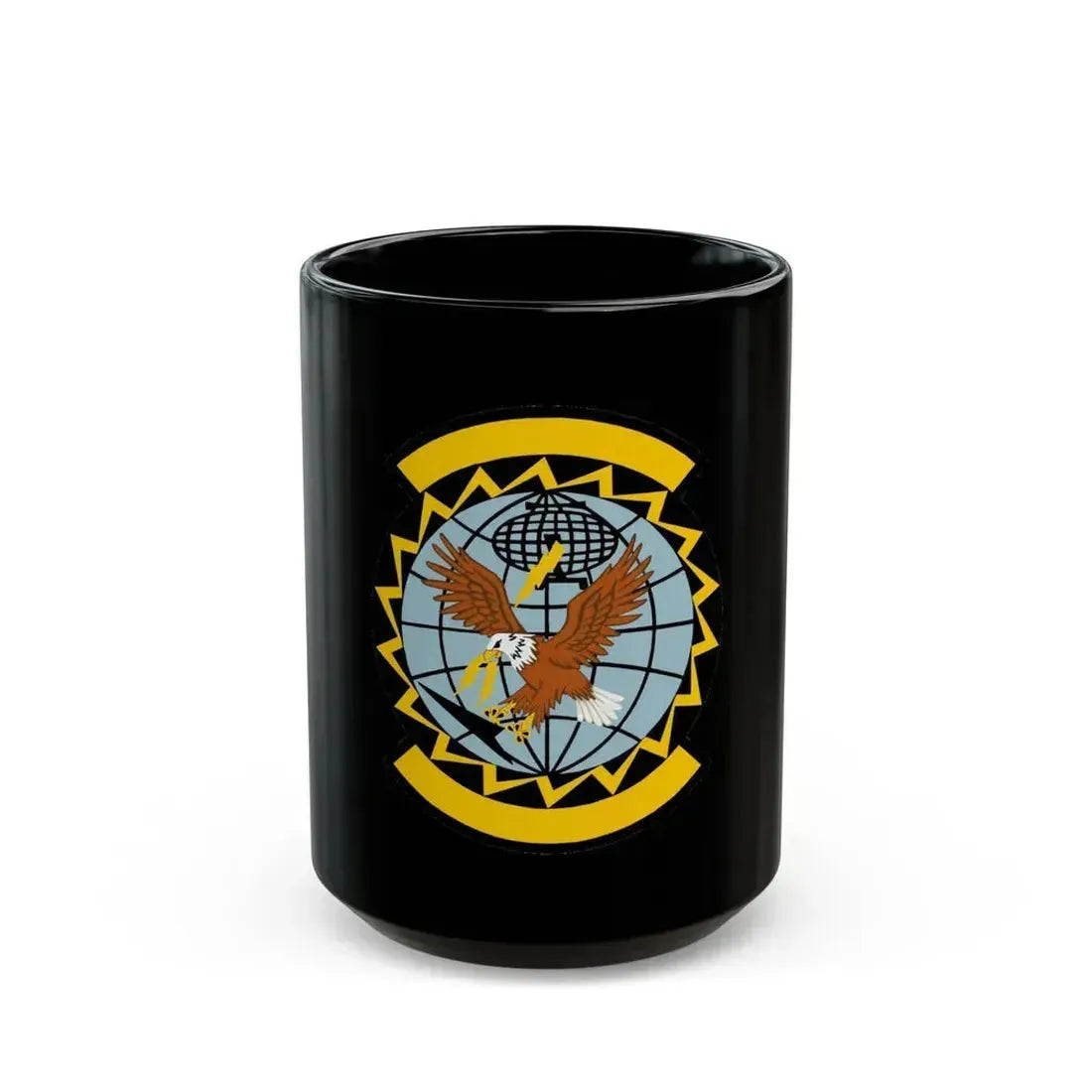 726 Air Control Squadron ACC (U.S. Air Force) Black Coffee Mug 15oz - Go Mug Yourself