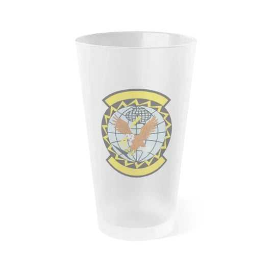 726 Air Control Squadron ACC (U.S. Air Force) Frosted Pint Glass 16oz Default Title - Go Mug Yourself