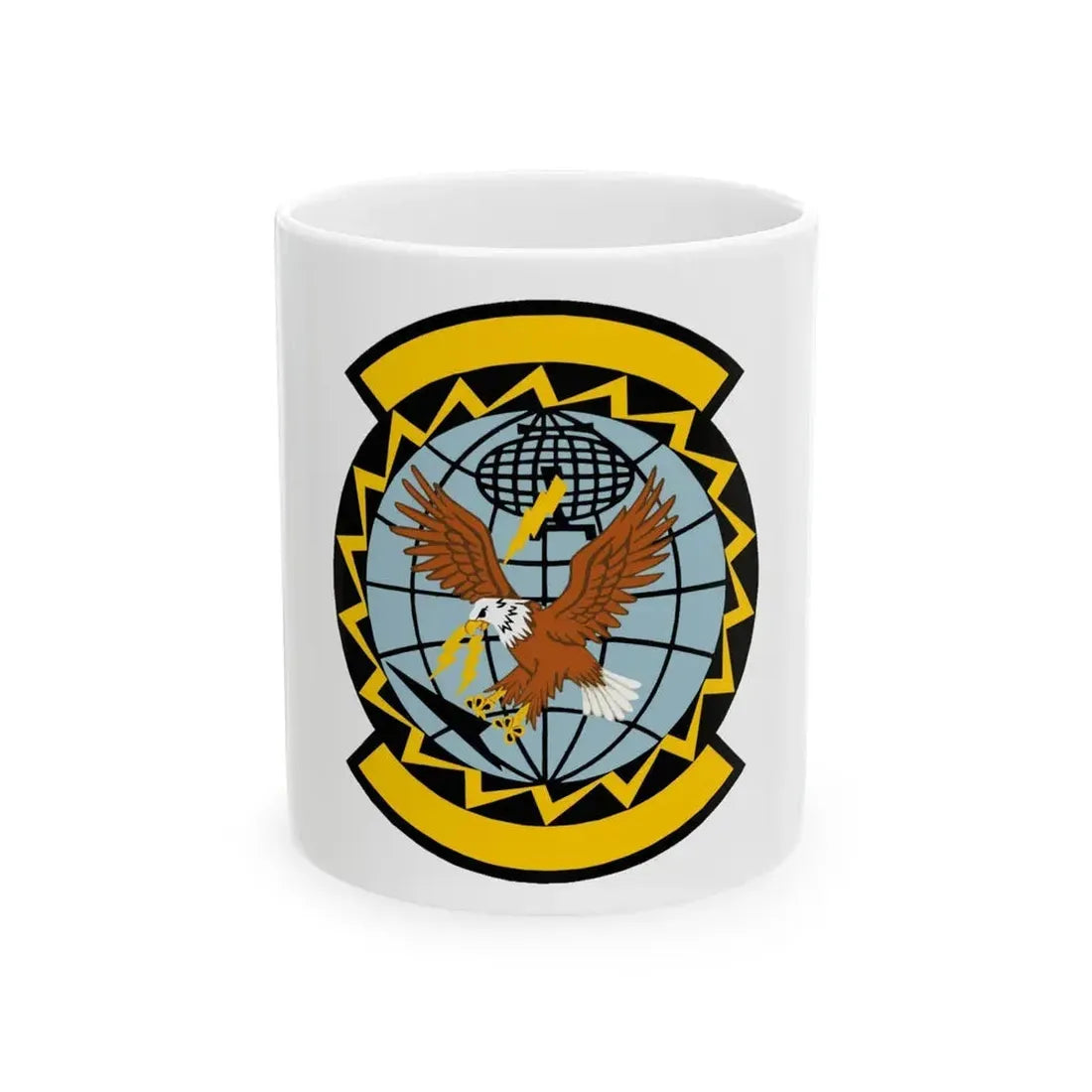 726 Air Control Squadron ACC (U.S. Air Force) White Coffee Mug 11oz - Go Mug Yourself