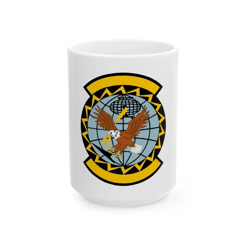 726 Air Control Squadron ACC (U.S. Air Force) White Coffee Mug 15oz - Go Mug Yourself