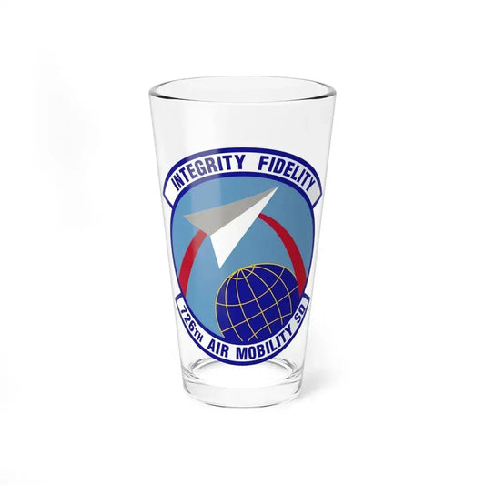 726 Air Mobility Sq AMC (U.S. Air Force) Pint Glass 16oz 16oz - Go Mug Yourself