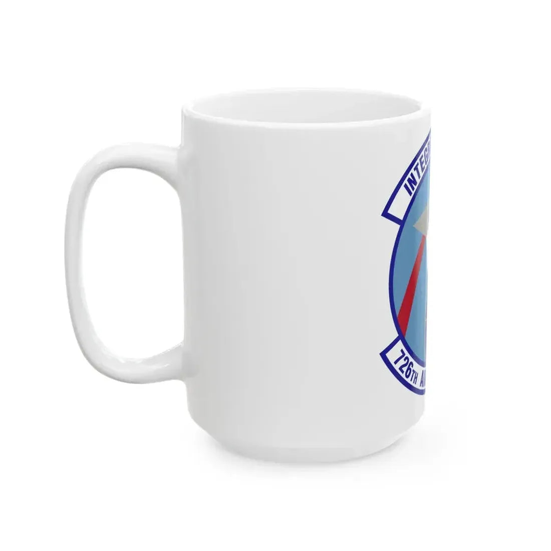 726 Air Mobility Sq AMC (U.S. Air Force) White Coffee Mug - Go Mug Yourself