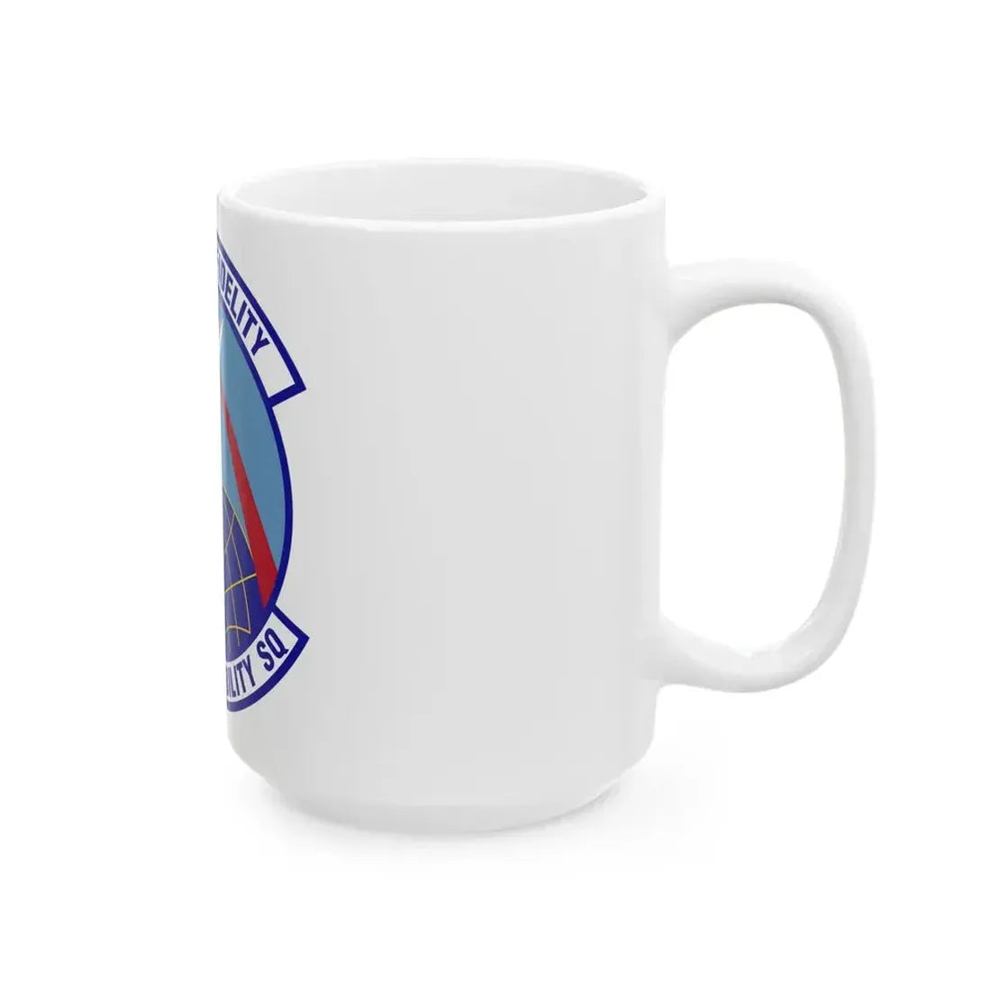726 Air Mobility Sq AMC (U.S. Air Force) White Coffee Mug - Go Mug Yourself
