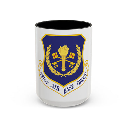421st Air Base Group (U.S. Air Force) Accent Coffee Mug