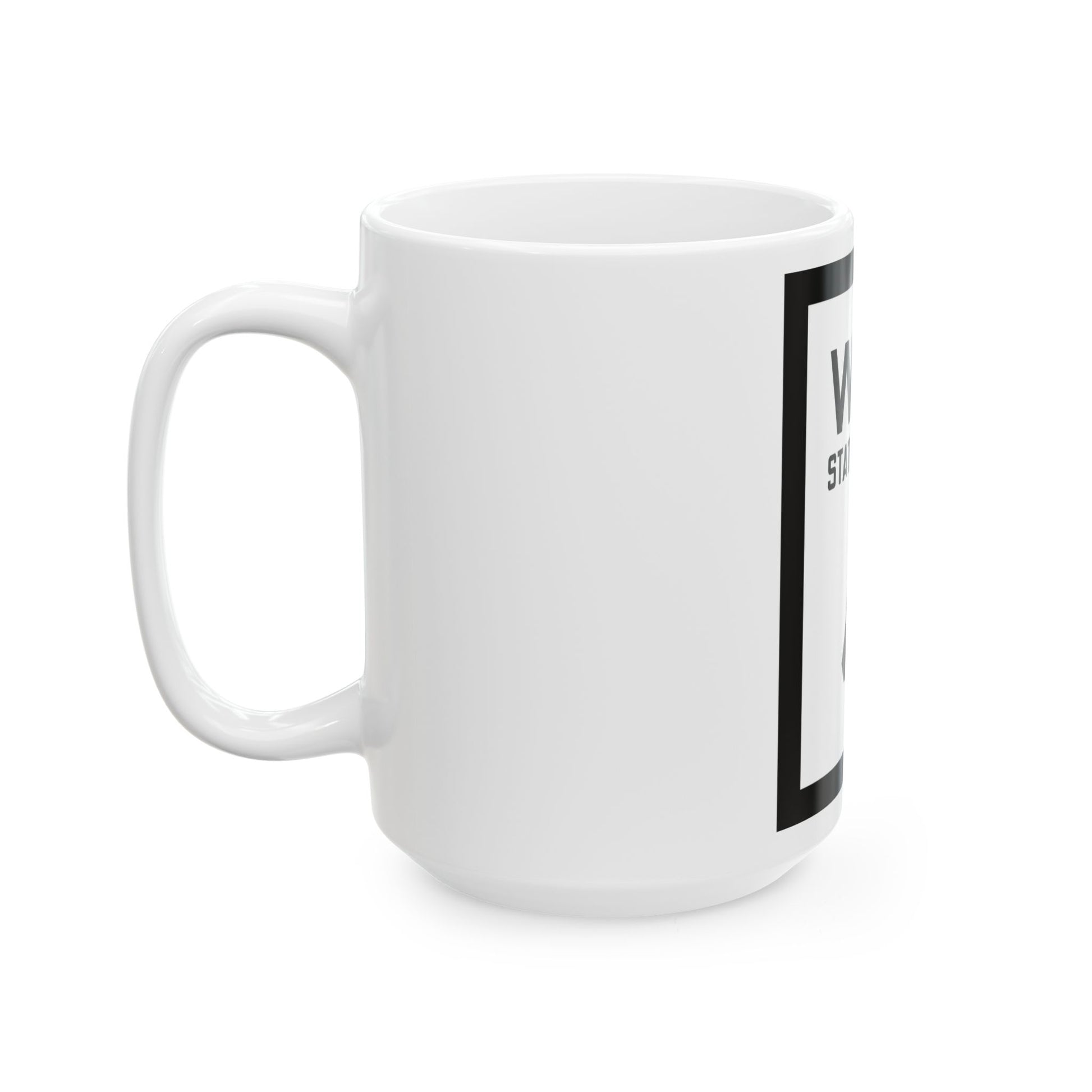 WV-4 1922 (Virginia) (Road Sign) White Coffee Mug-Go Mug Yourself