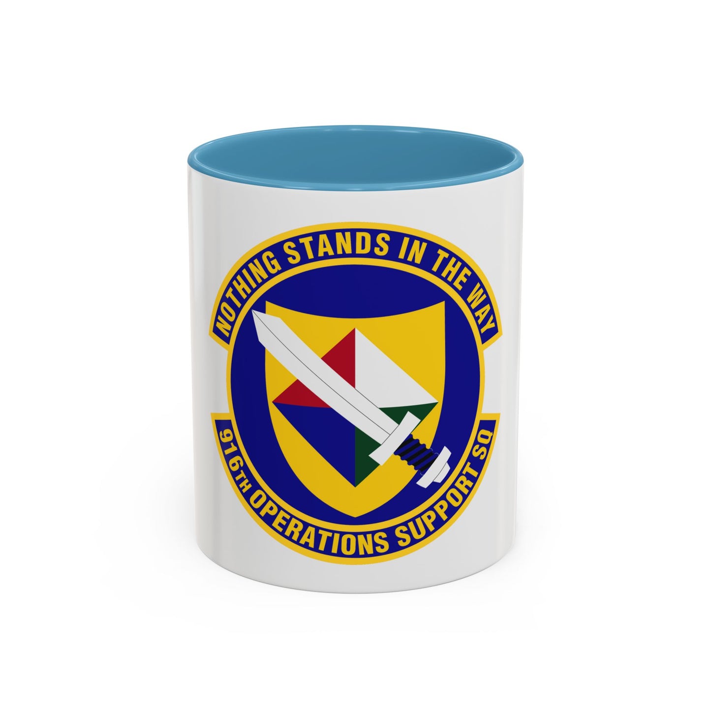 916th Operations Support Squadron (U.S. Air Force) Accent Coffee Mug