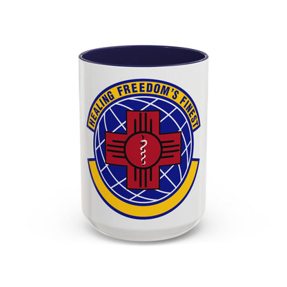 377 Healthcare Operations Squadron AFGSC (U.S. Air Force) Accent Coffee Mug