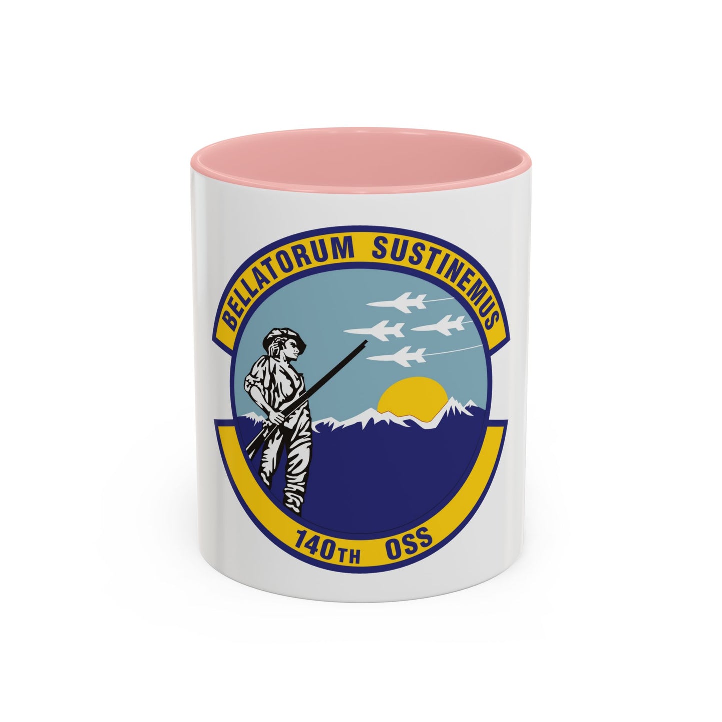 140th Operations Support Squadron (U.S. Air Force) Accent Coffee Mug