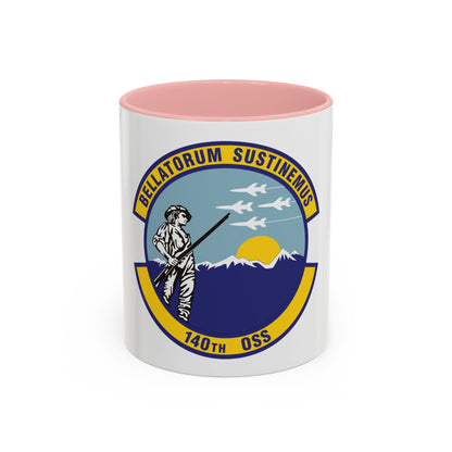 140th Operations Support Squadron (U.S. Air Force) Accent Coffee Mug