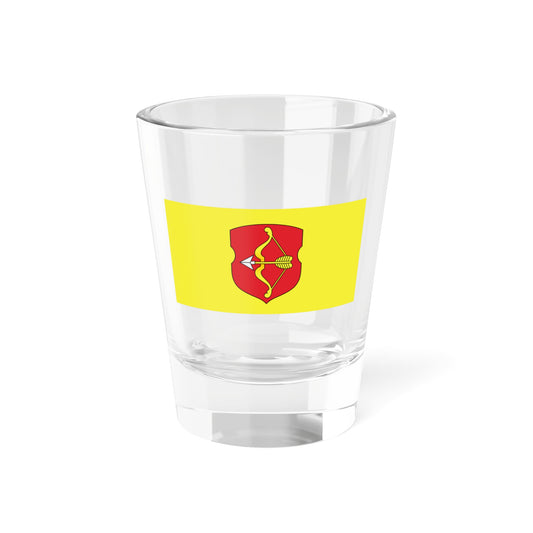 Flag of Pinsk Russia - Shot Glass 1.5oz