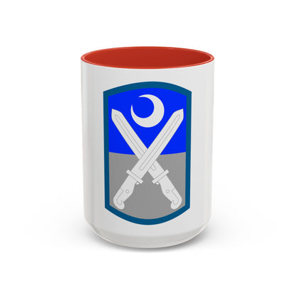 218th Infantry Brigade SSI (U.S. Army) Accent Coffee Mug