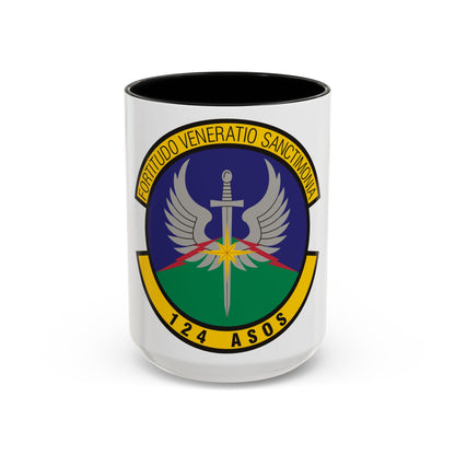 124th Air Support Operations Squadron (U.S. Air Force) Accent Coffee Mug