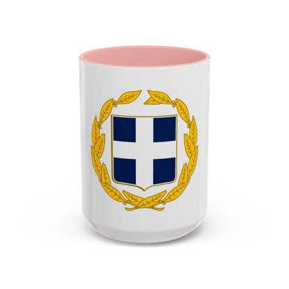 Coat of arms of Greece (military) - Accent Coffee Mug