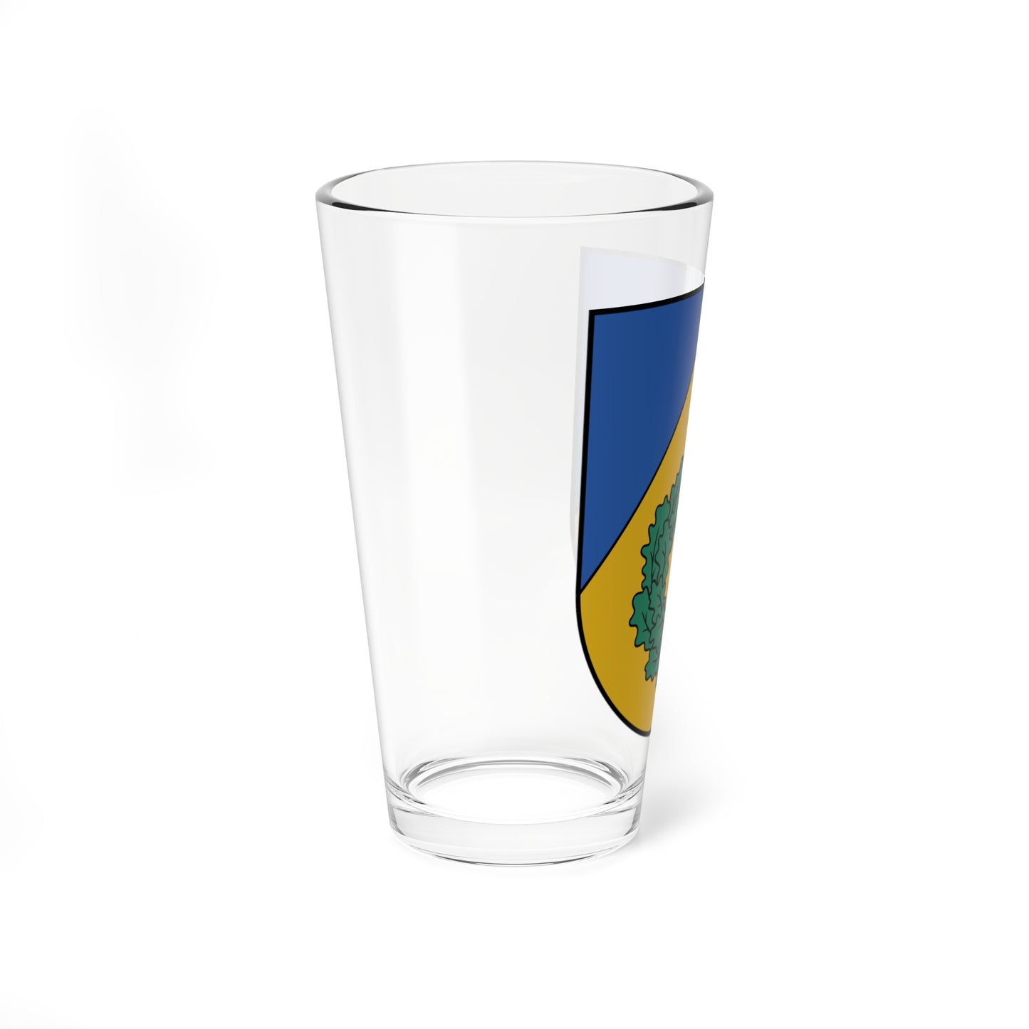 Talsu novada ģerbonis (Latvia) (Coat of Arms) Pint Glass 16oz