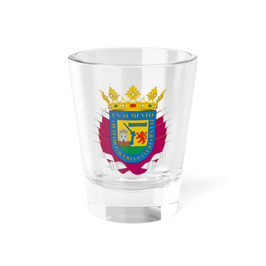 Escudo del Diputado General de Álava (Spain) (Coat of Arms) Shot Glass 1.5oz