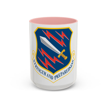 21st Space Wing (U.S. Air Force) Accent Coffee Mug