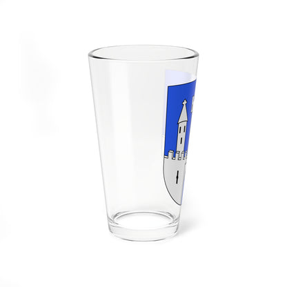 Walenstadt-coat of arms (Switzerland) (Coat of Arms) Pint Glass 16oz