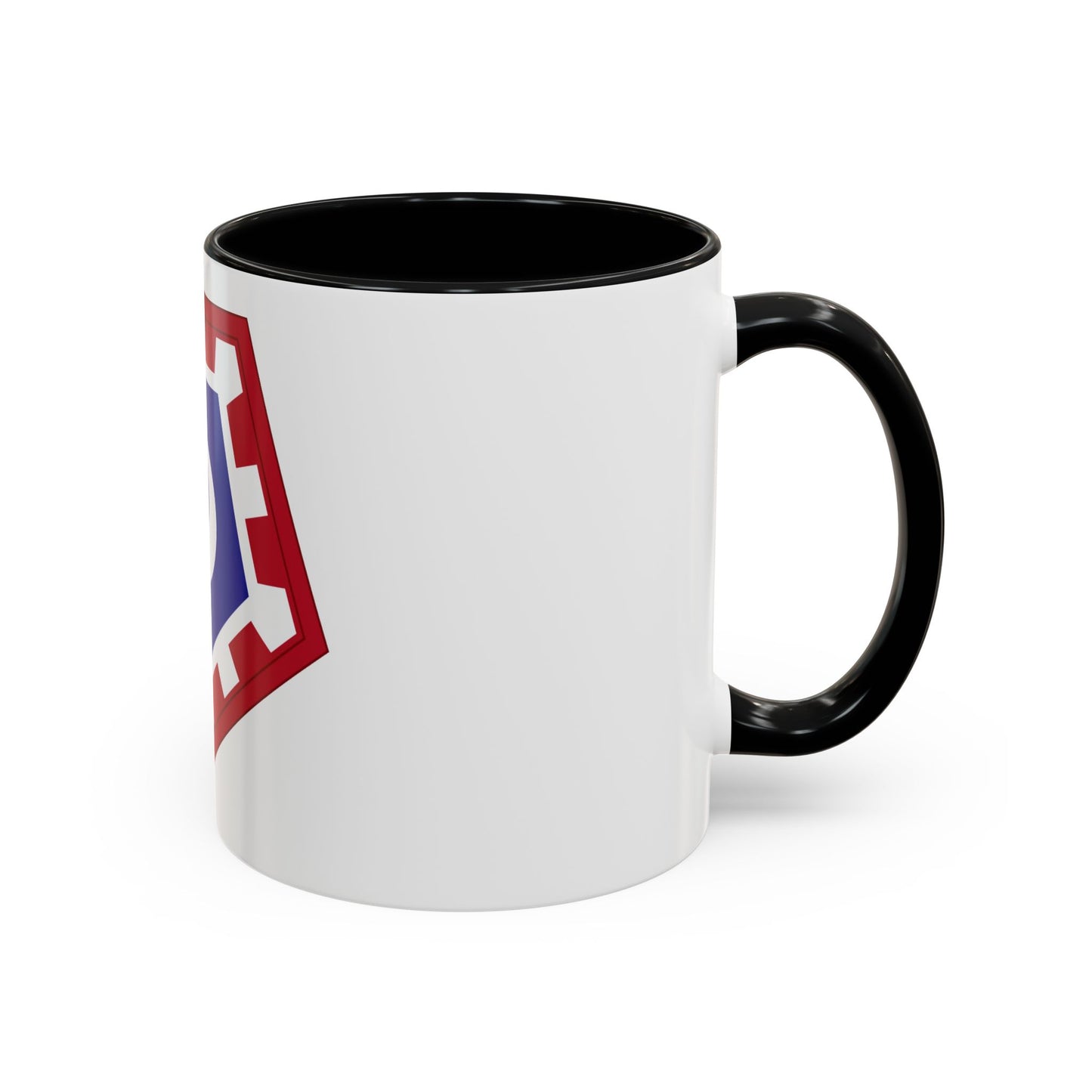 117 Engineer Brigade (U.S. Army) Accent Coffee Mug