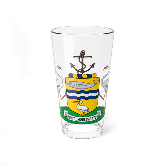 Walvis Bay COA (Namibia) (Coat of Arms) Pint Glass 16oz