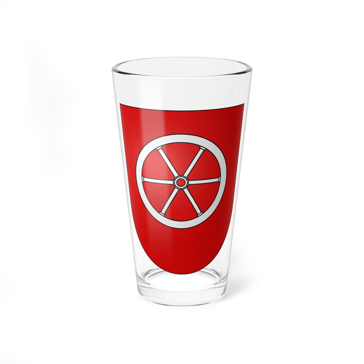 Riaz-coat of arms (Switzerland) (Coat of Arms) Pint Glass 16oz